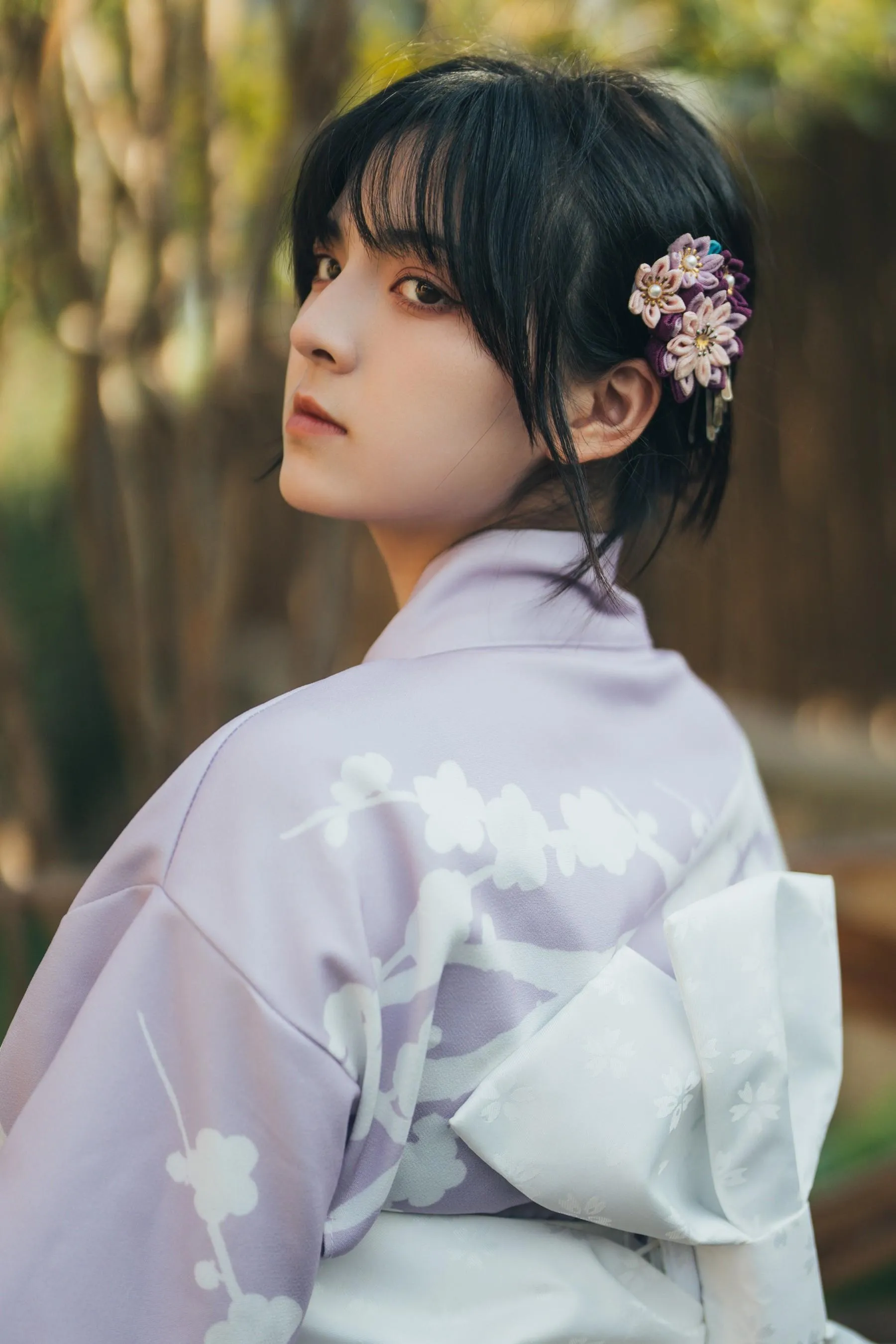 [YITUYU艺图语]2022.02.09 和风物语，日式庭院里的少女写真 dudu [56P]插图4